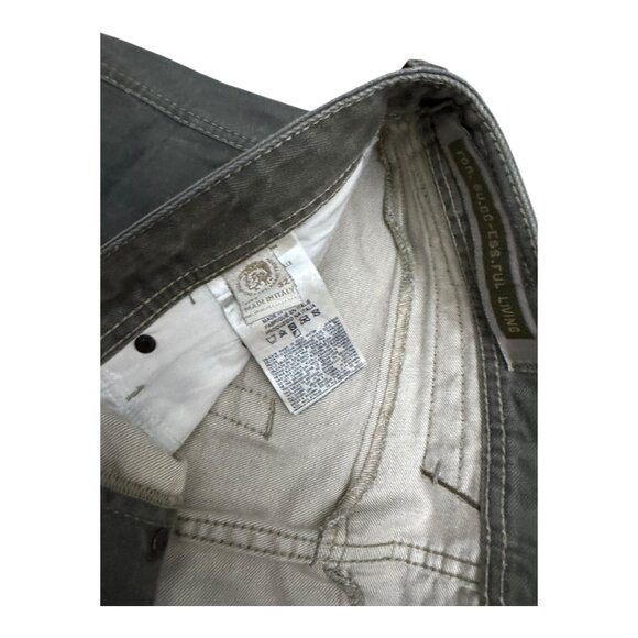DIESEL BELTHER Green Made in Italy Designer Slim Straight Denim Pant Jeans 32x32 - Picture 9 of 9
